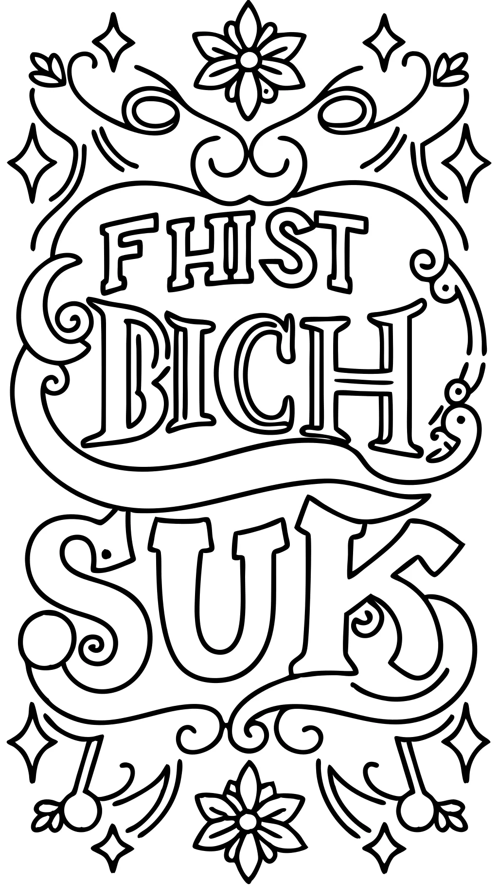 adult swearing coloring pages